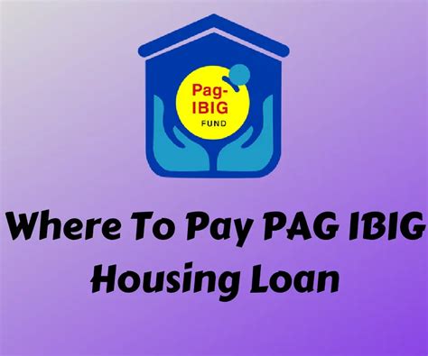 how to pay pag ibig housing loan online